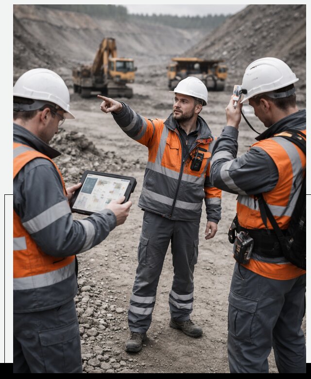 Система контроля персонала для горнодобывающей отрасли в Махачкале