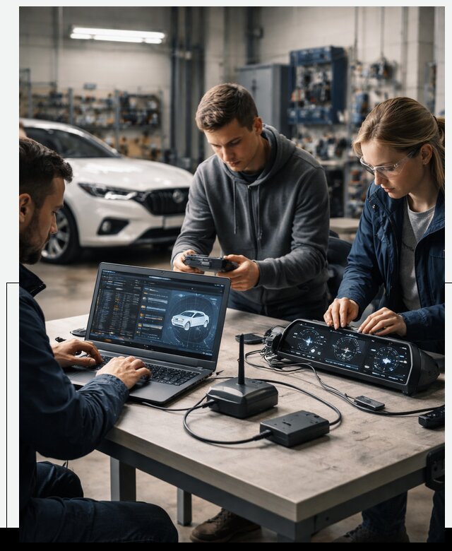 Разработка Connected Car и ПО для автопрома в Махачкале