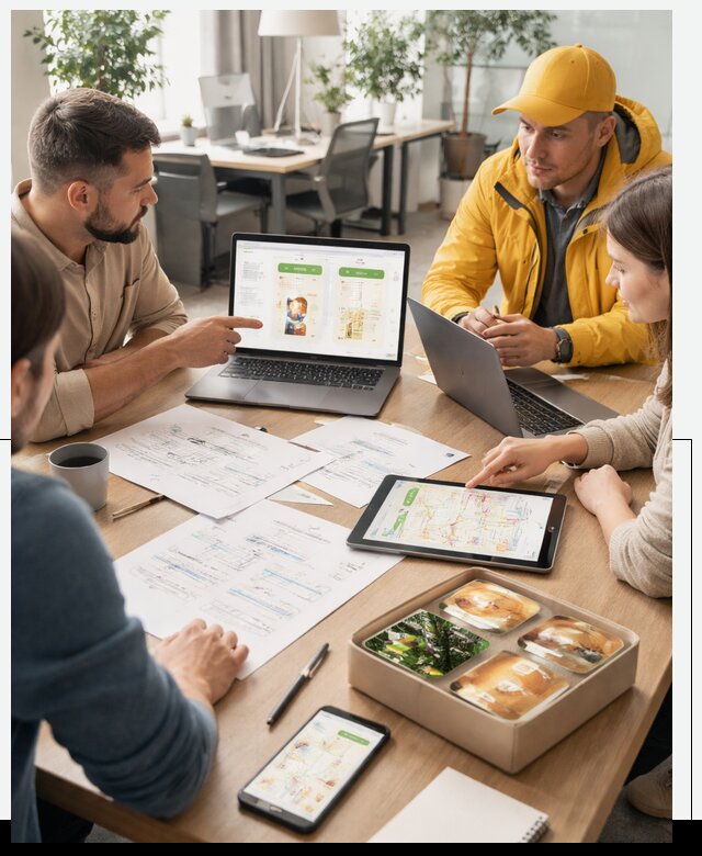 Разработка агрегатора доставки еды в Махачкале от 15533 р., АвикейМхч